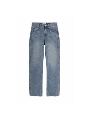 Pistola  Lexi Blue Stud Straight Leg Jeans